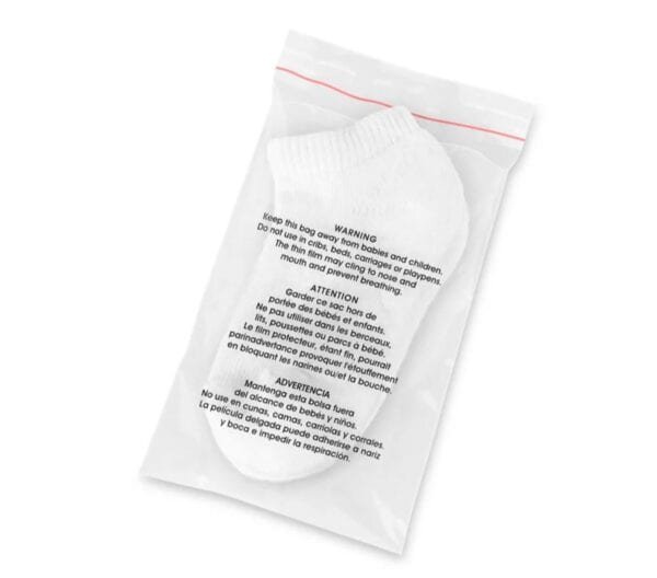Resealable Suffocation Warning Bags - 1.5 Mil, 12 x 18" Pack of 100