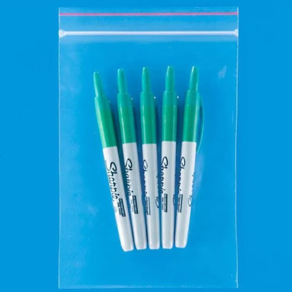 6 x 9" 2 Mil Minigrip Reclosable Bags  Pack of 100
