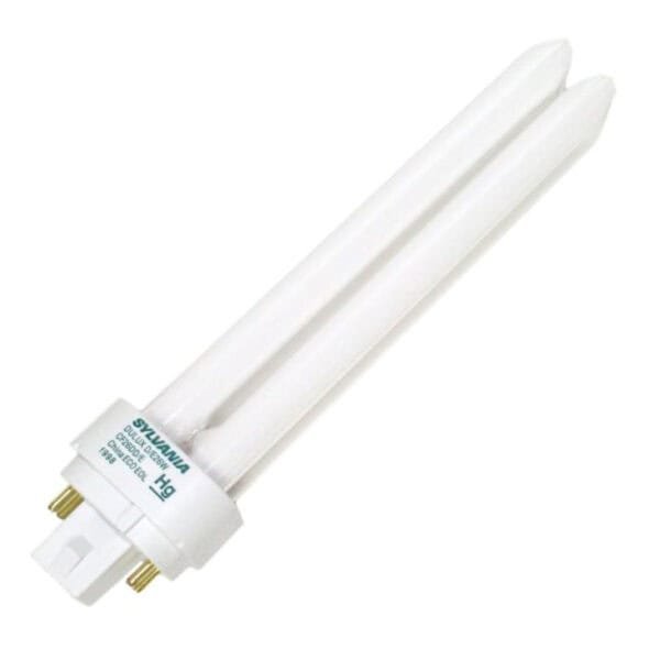 Sylvania 20673 CF26DD/E/835/ECO 26-Watt 3500K 4-Pin Double Tube Compact Fluorescent Lamp